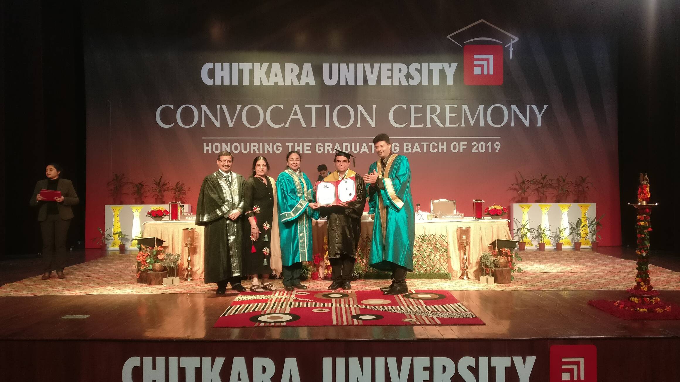 Attended Convocation for MBA in Insurance and Financial Planning