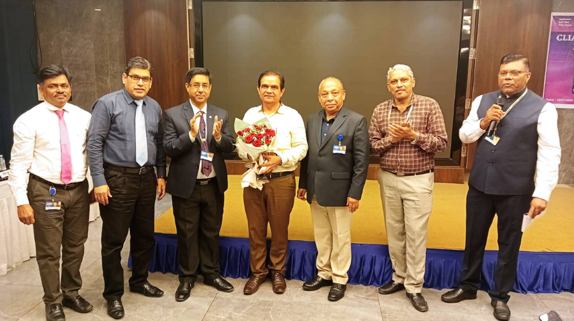 Honoured by SDM & RM during the Leaders’ Meeting